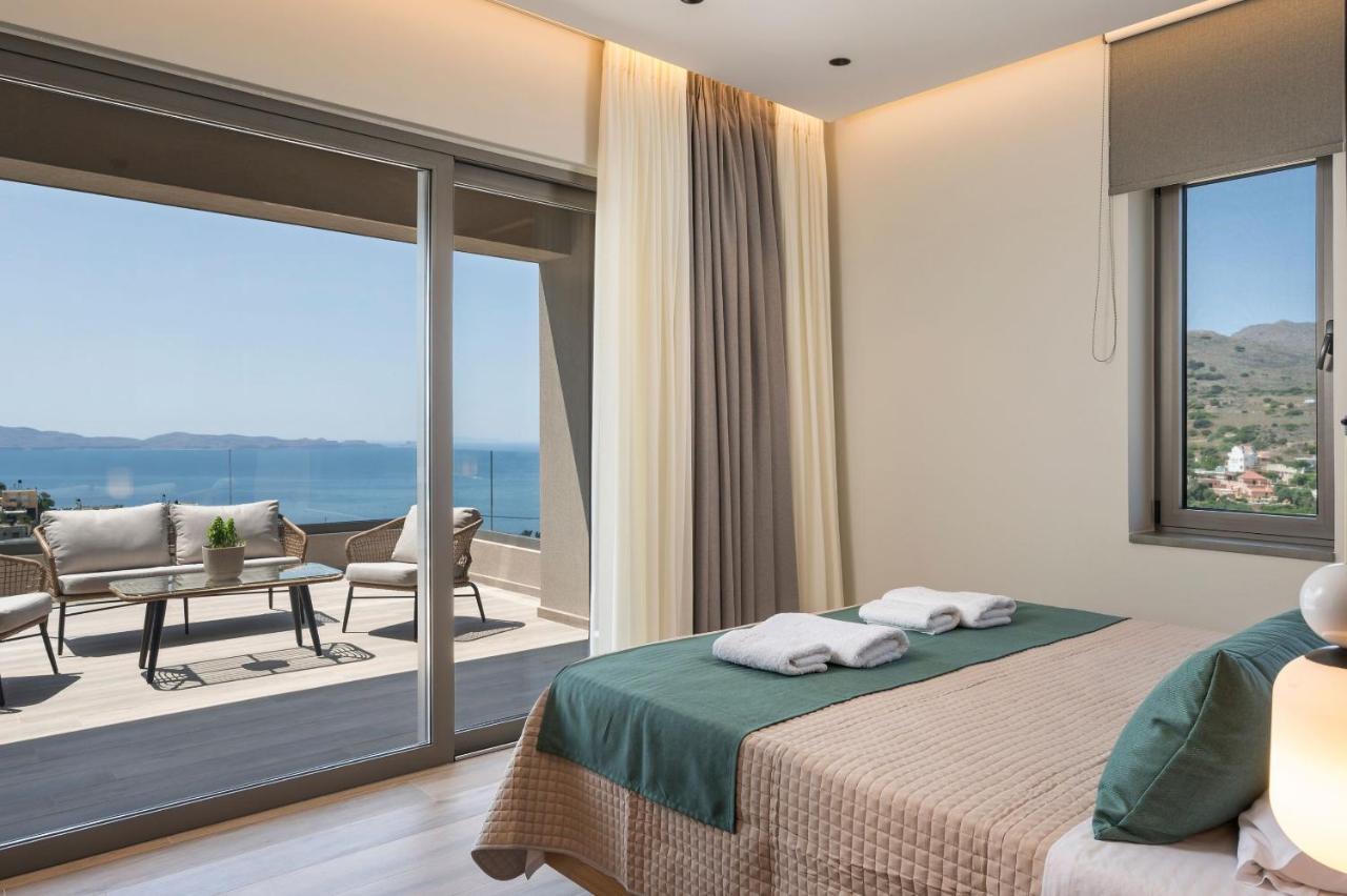 Villa Ekphrasis With Sea View And Jacuzzi Ravdhoúkha 외부 사진
