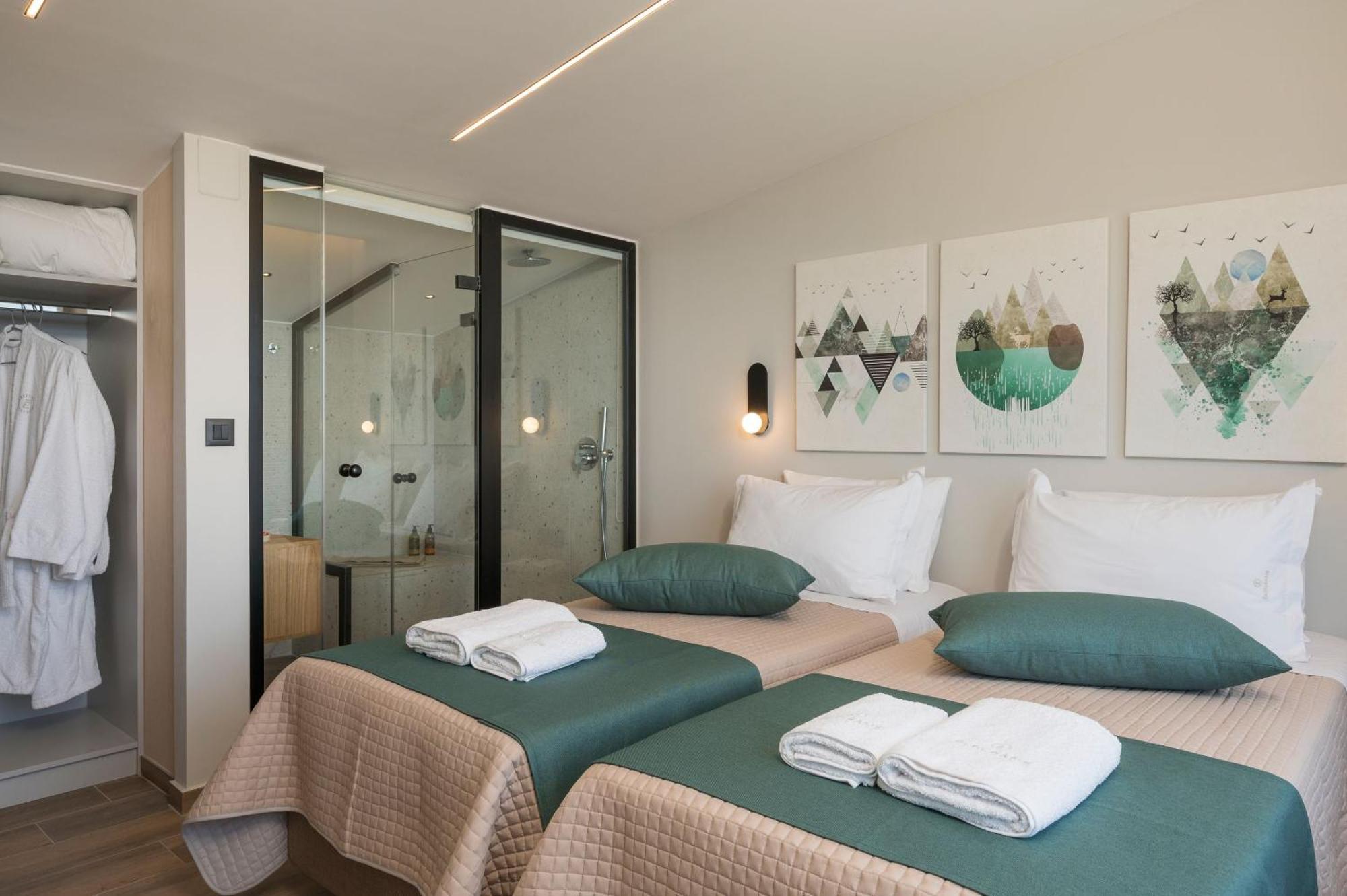 Villa Ekphrasis With Sea View And Jacuzzi Ravdhoúkha 외부 사진