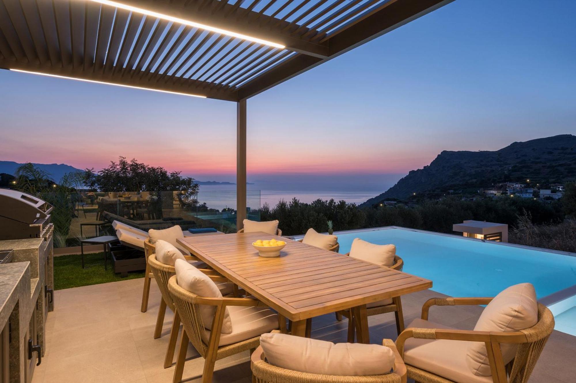 Villa Ekphrasis With Sea View And Jacuzzi Ravdhoúkha 외부 사진