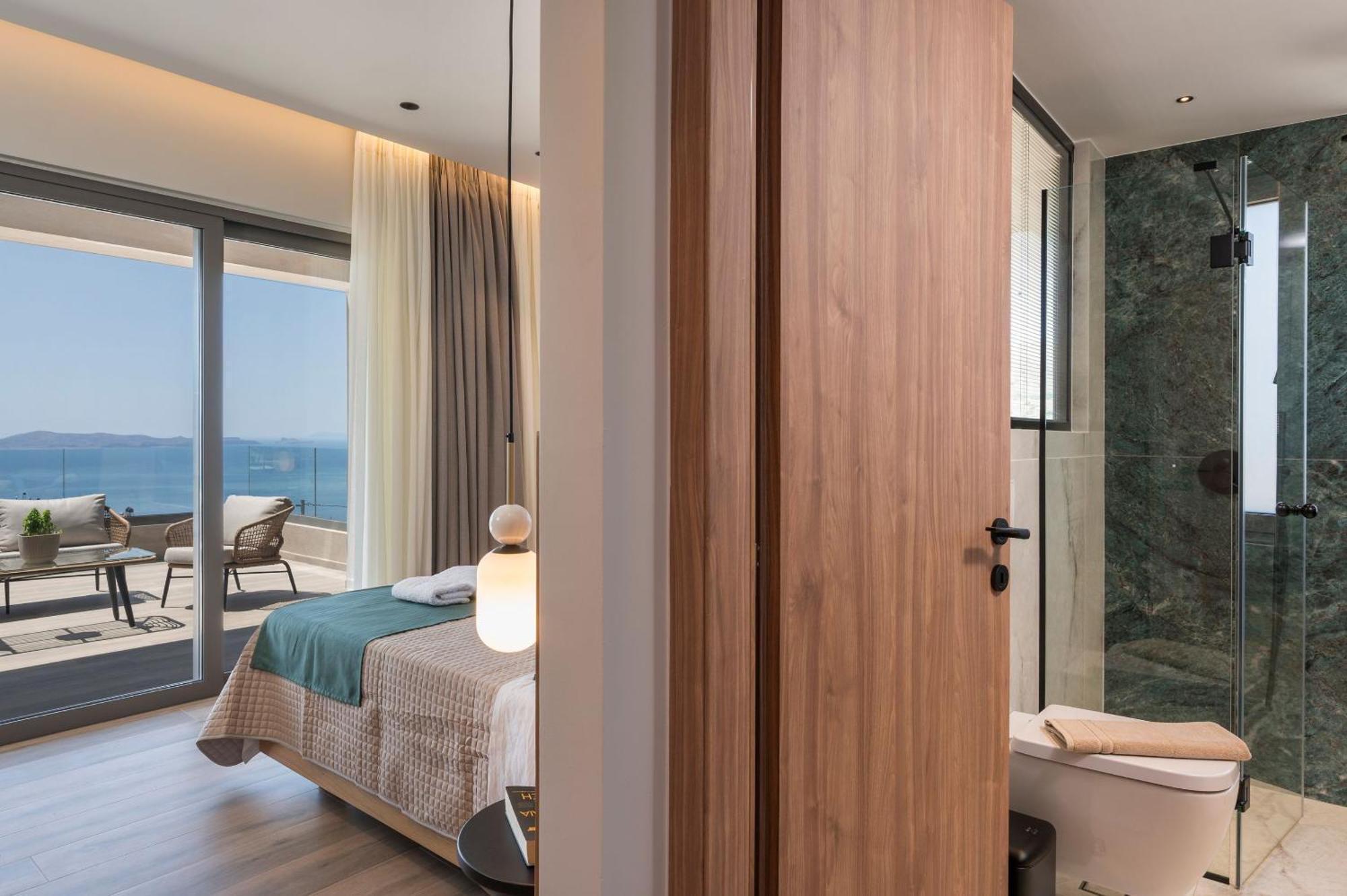 Villa Ekphrasis With Sea View And Jacuzzi Ravdhoúkha 외부 사진