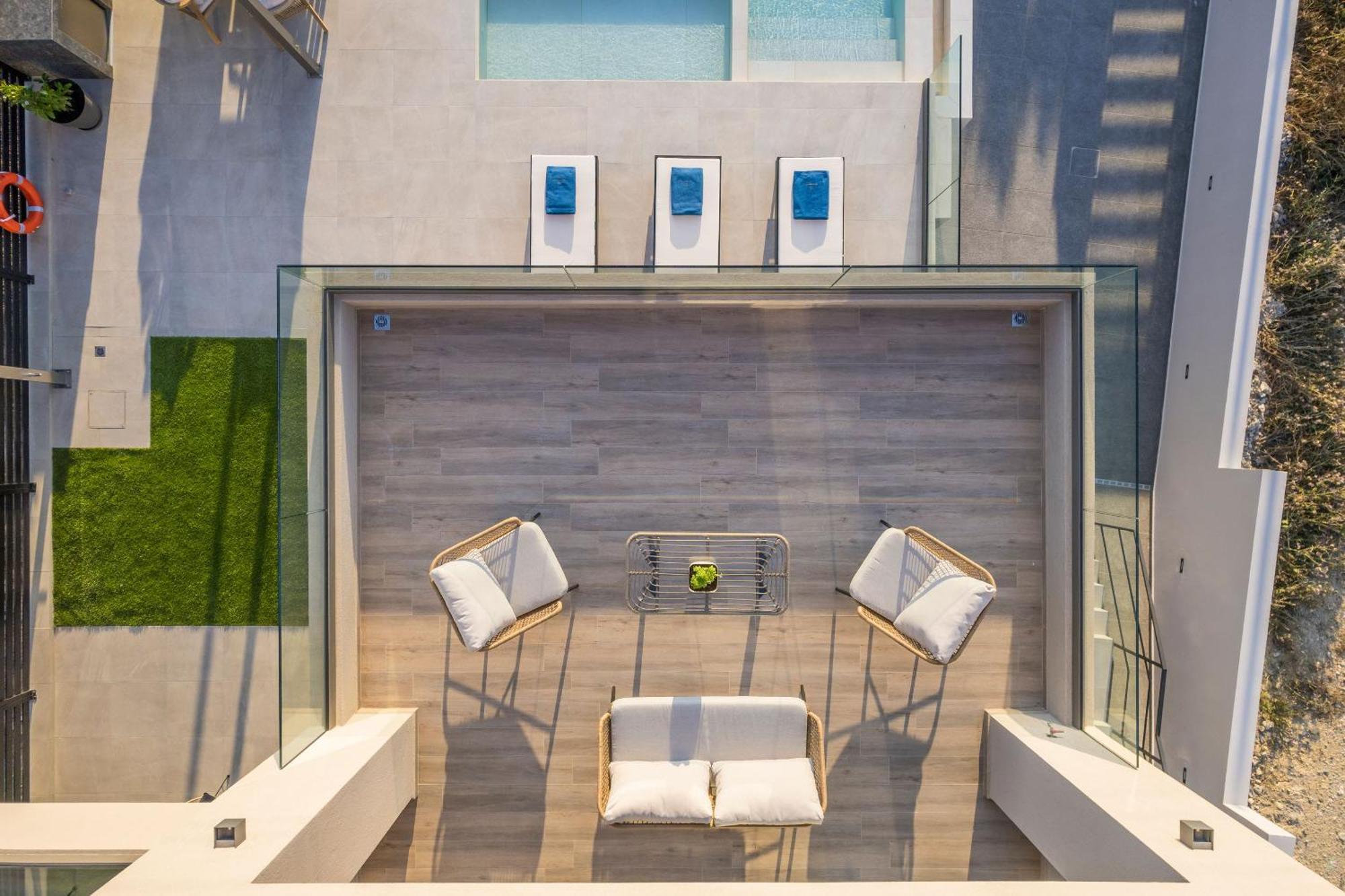 Villa Ekphrasis With Sea View And Jacuzzi Ravdhoúkha 외부 사진